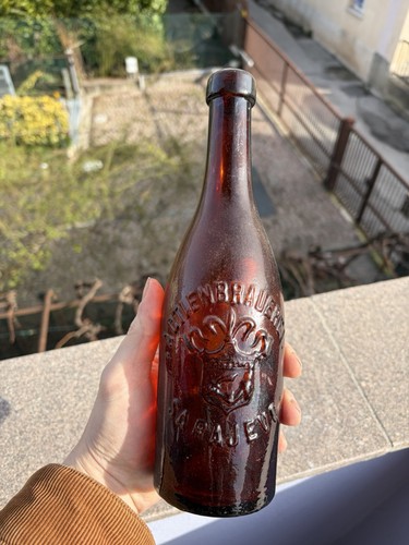 Bottiglia ww1 rara brauerei - bottiglia,