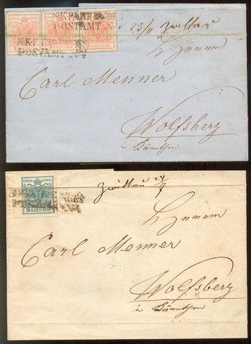 Austria 1850 ecc su - 3,5,