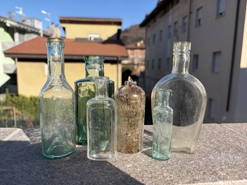 Bottiglia ww1 lotto farmacia - bottiglia,