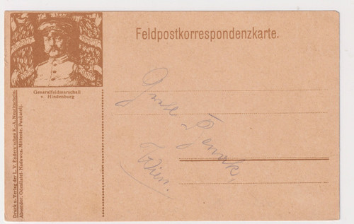 Ww1 feldmaresciallo paul von - ww1,