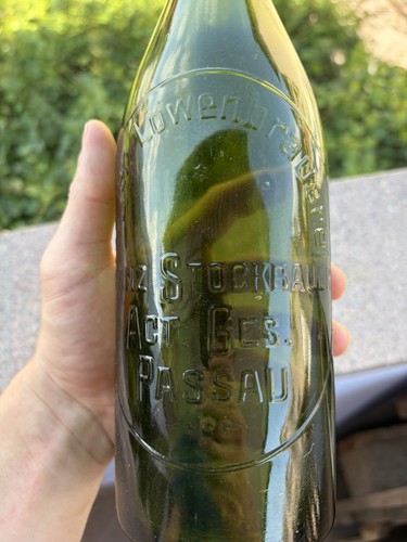 Bottiglia ww1 lowenbrau birra - bottiglia,