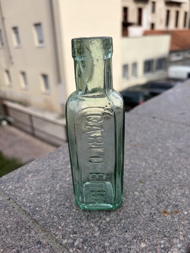 Bottiglia ww1 farmacia carlo - bottiglia,