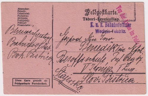 Austria kuk feldpost - kuk,